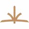 Ekena Millwork Davenport Timber Gable Bracket, Western Red Cedar, 84"W x 49"H x 1 1/2"D x 5 1/2"F, 14/12 Pitch GBW084X49X0206DAV00SWR - alternate 1